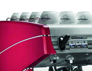 simonelli compact appia chauffe tasse