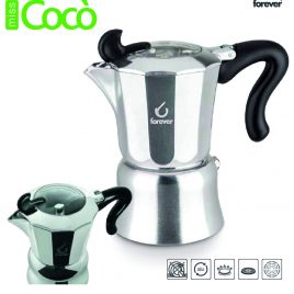 Cafetière italienne Forever Miss Coco. Différentes tailles