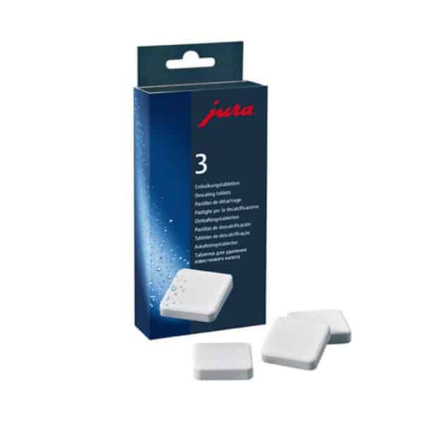 Jura Lot de 25 tablettes de nettoyage (3 phases) + 36 tablettes de  détartrage : : Cuisine et Maison